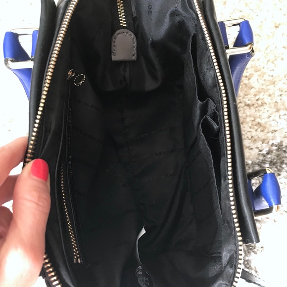 Marc Jacobs Authentic Colorblock Satchel Tote Crossbody 💫 - Picture 5 of 7